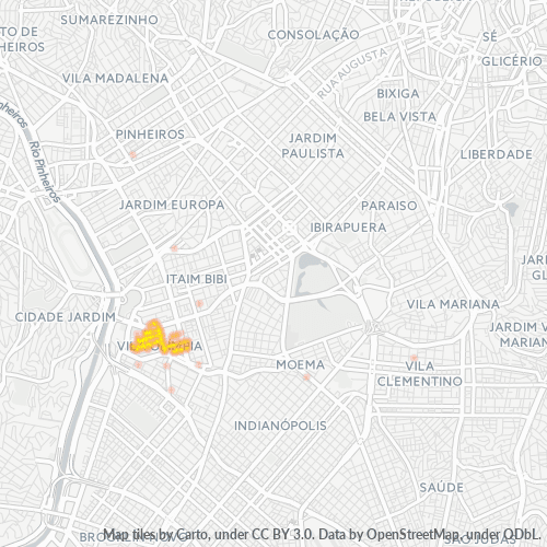 04552-000 Heatmap de Densidade da Empresa