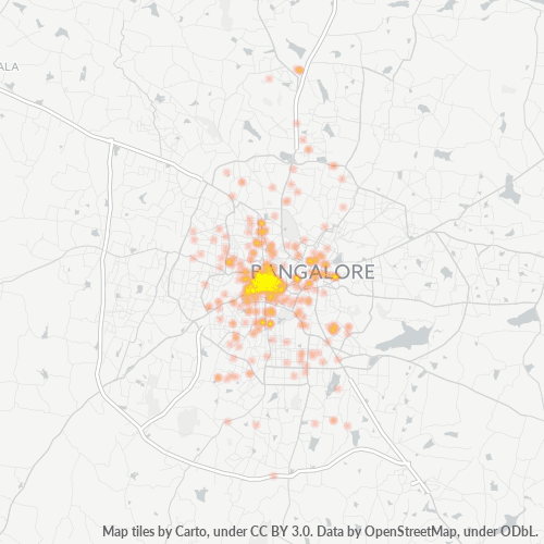 560053 Business Density Heatmap
