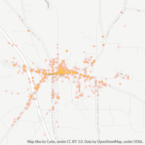 75840 Business Density Heatmap