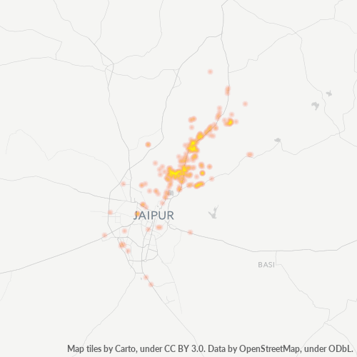 302028 Business Density Heatmap