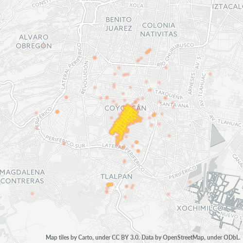 04300 Mapa de calor de densidad empresarial