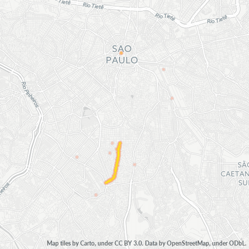 04046-000 Mapa de calor de densidad empresarial
