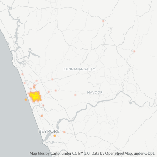 673004 Business Density Heatmap