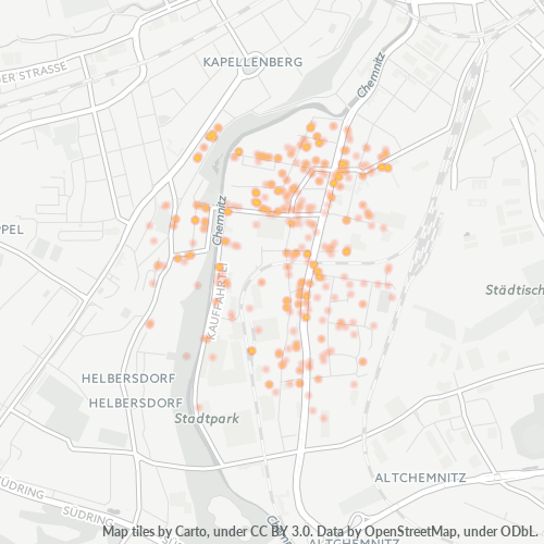 Heatmap für plz 09120