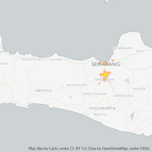 50552 Peta Panas Densitas Bisnis