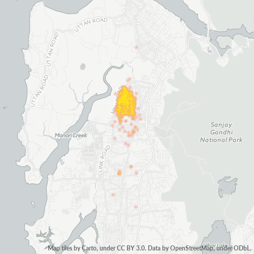 400103 Business Density Heatmap