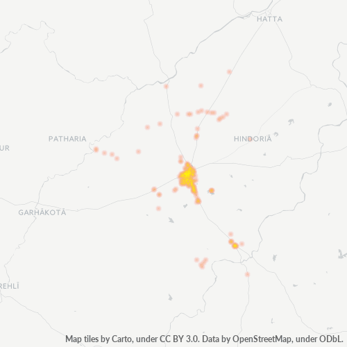 470661 Business Density Heatmap