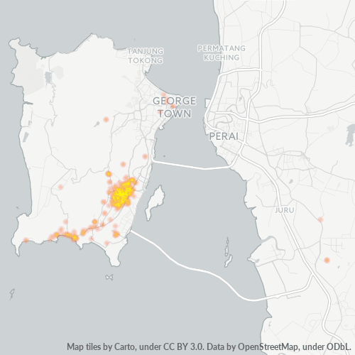 11950 Business Density Heatmap