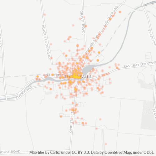 13148 Business Density Heatmap