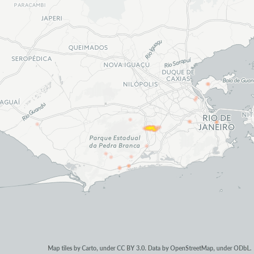 22720-000 Heatmap de Densidade da Empresa