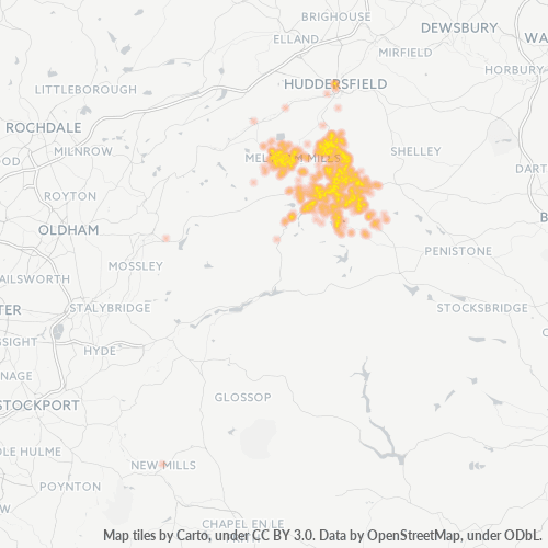 HD9 Business Density Heatmap