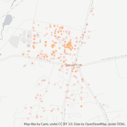02881 Business Density Heatmap
