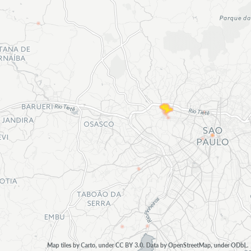 05038-000 Heatmap de Densidade da Empresa