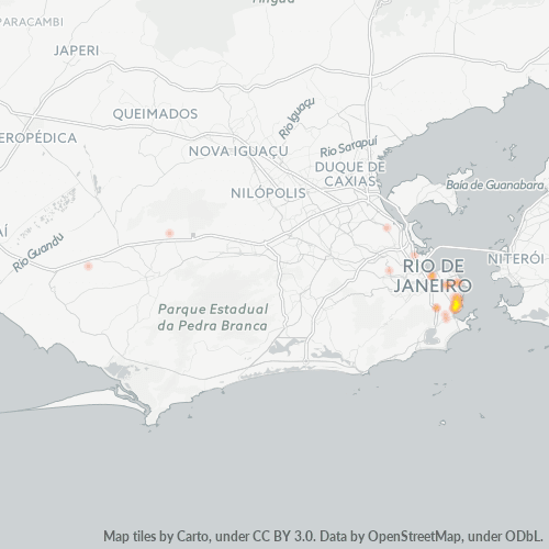 22230-000 Heatmap de Densidade da Empresa