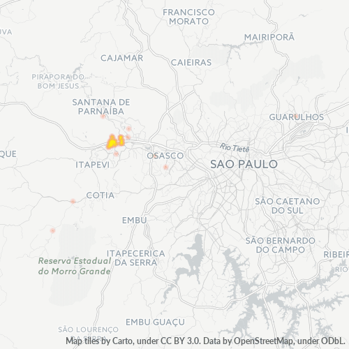 06420-000 Heatmap de Densidade da Empresa