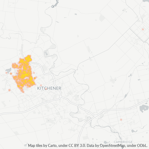 N2L Business Density Heatmap