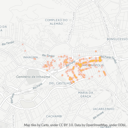 21051-000 Heatmap de Densidade da Empresa