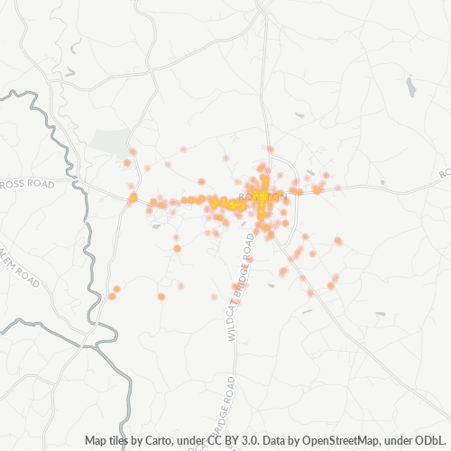 30662 Business Density Heatmap
