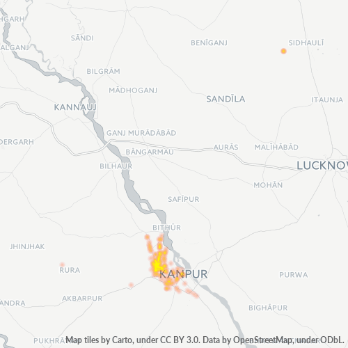 208017 Business Density Heatmap