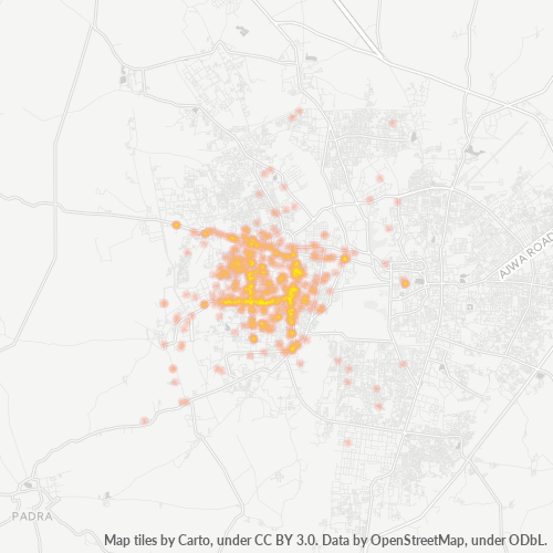 390015 Business Density Heatmap