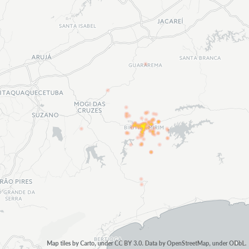 08940-000 Heatmap de Densidade da Empresa