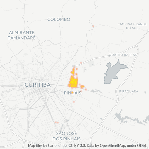 83324-000 Heatmap de Densidade da Empresa