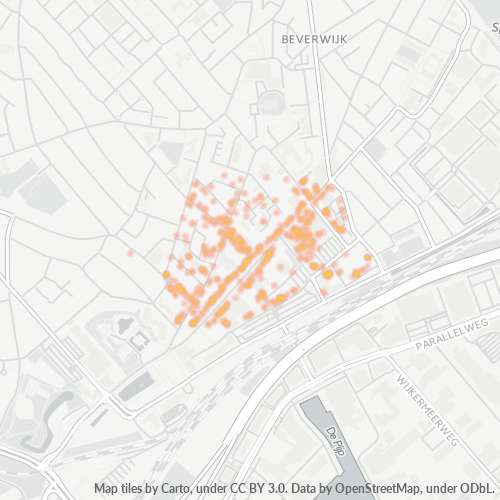 1941 Heatmap Bedrijfsdichtheid