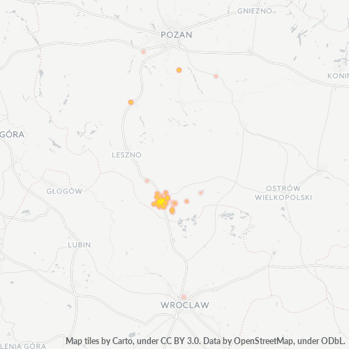 63-900 Mapa intensywności działalności gospodarczej