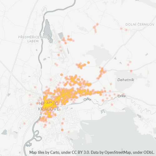 500 03 Mapa hustoty obchodu