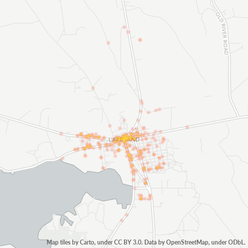 31635 Business Density Heatmap