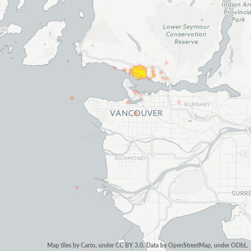 V7P Business Density Heatmap
