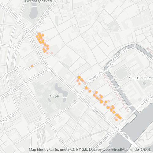 1552 Heatmap over forretningstæthed