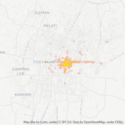55221 Peta Panas Densitas Bisnis