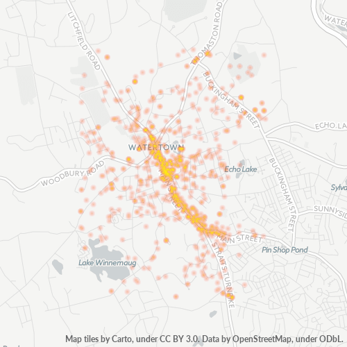 06795 Business Density Heatmap