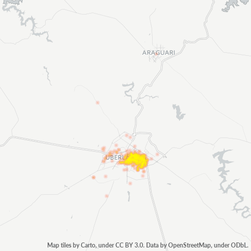 38408-000 Mapa de calor de densidad empresarial