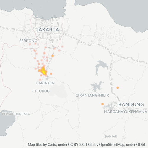 16143 Peta Panas Densitas Bisnis