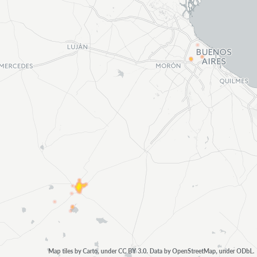 7240 Heatmap de Densidade da Empresa