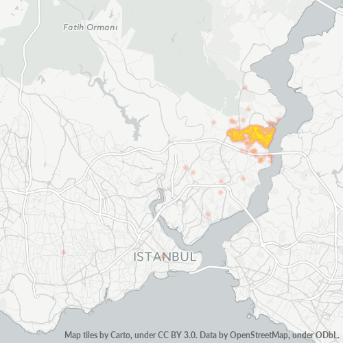 34467 Şirket Yoğunluğu Isı Haritası