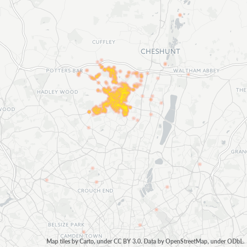 EN2 Business Density Heatmap