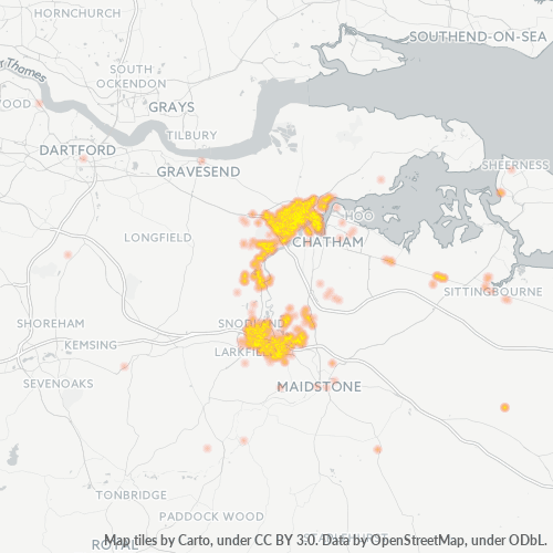 ME2 Business Density Heatmap