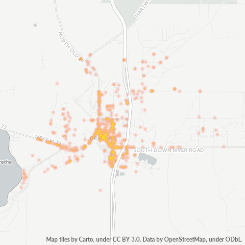 49738 Business Density Heatmap