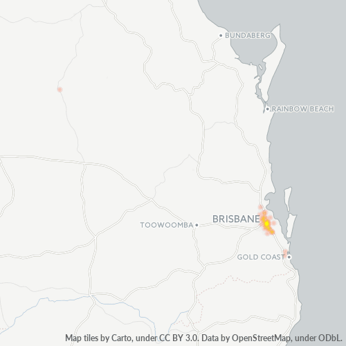 4122 Business Density Heatmap