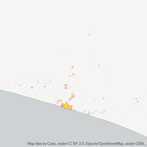 99762 Business Density Heatmap