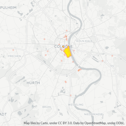 50678 Standortdichte-Heatmap