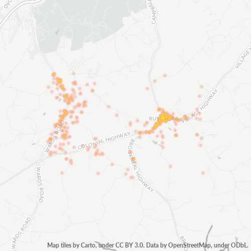 24588 Business Density Heatmap