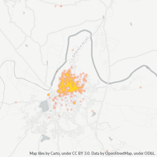 416003 Business Density Heatmap