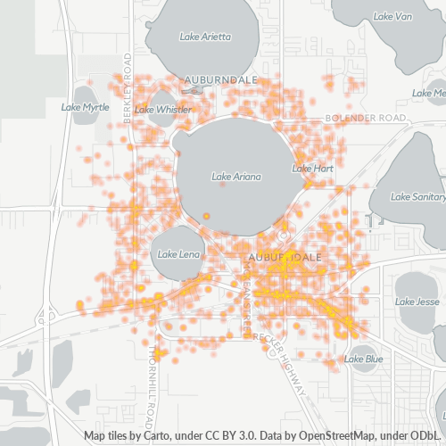 33823 Business Density Heatmap