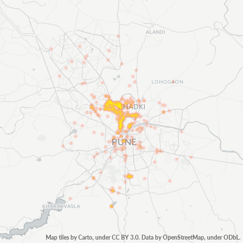 411003 Business Density Heatmap