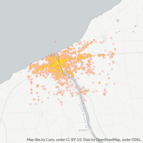 13126 Business Density Heatmap