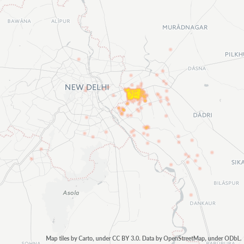 201309 Business Density Heatmap
